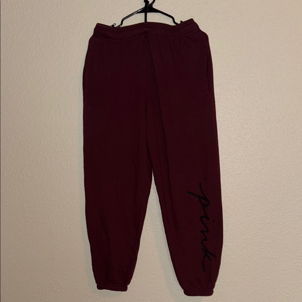 PINK Victoria's Secret Maroon Women's Dress